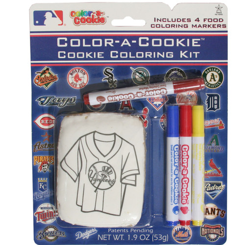 Yankees Color-A-Cookie