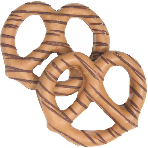 Stringed Peanut Chocolate Covered Pretzels - 10CT Box