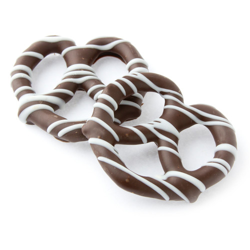 Stringed Belgian Chocolate Covered Pretzels Stringed Belgian Chocolate Covered Pretzels