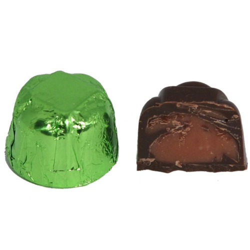 Non-Dairy Green Foiled Diamond Chocolate Truffles Non-Dairy Green Foiled Diamond Chocolate Truffles