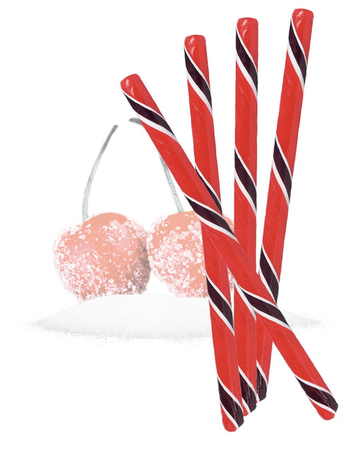 Sour Cherry Candy Sticks Sour Cherry Candy Sticks