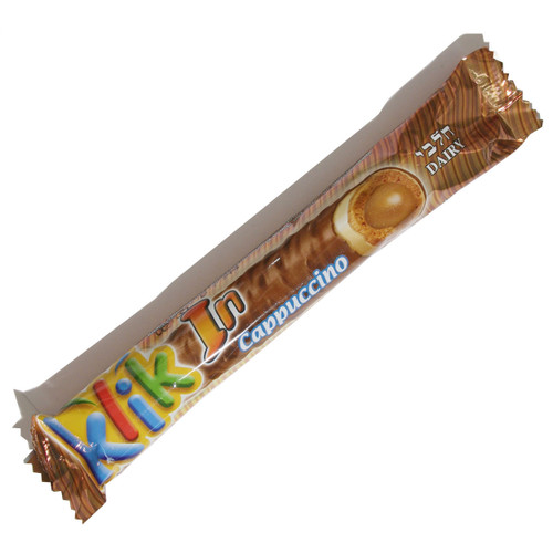 Klik-In Cappuccino Milk Chocolate Bar - 6-Pack Klik-In Cappuccino Milk Chocolate Bar - 6-Pack