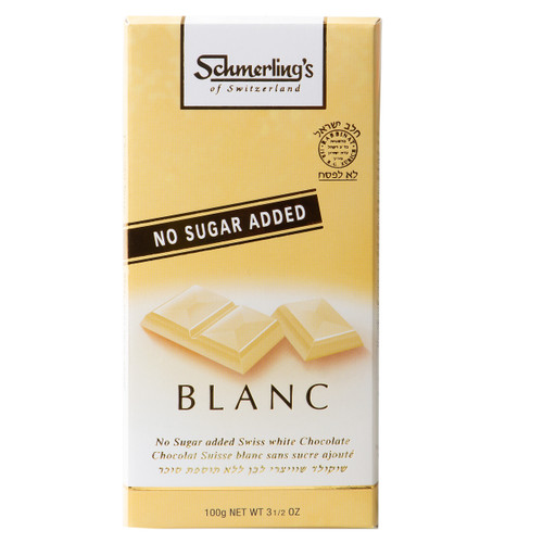 White Milk Chocolate Bar - No Sugar Added White Milk Chocolate Bar - No Sugar Added