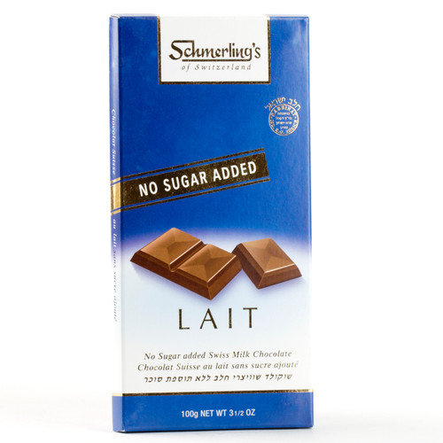 Lait/Milk Chocolate Bar - No Sugar Added Lait/Milk Chocolate Bar - No Sugar Added