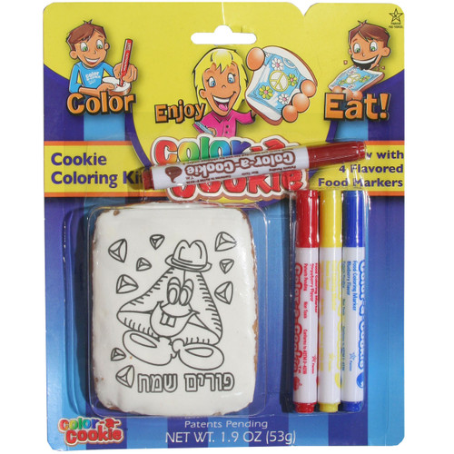 Purim Hamantash Color-A-Cookie