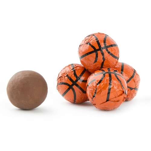 Milk Chocolate Basketballs Milk Chocolate Basketballs