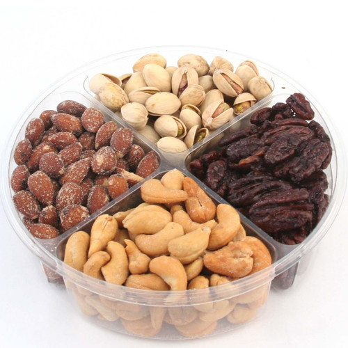 4-Section Nut Gift Platter 4-Section Nut Gift Platter