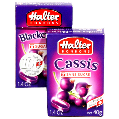 Halter Sugar Free Candy - Blackcurrant Halter Sugar Free Candy - Blackcurrant