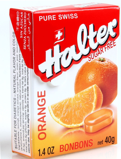 Halter Sugar Free Candy - Orange Halter Sugar Free Candy - Orange