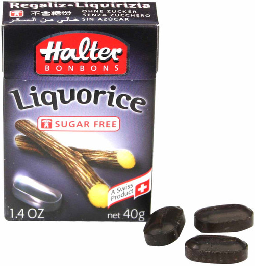Halter Sugar Free Candy - Licorice Halter Sugar Free Candy - Licorice