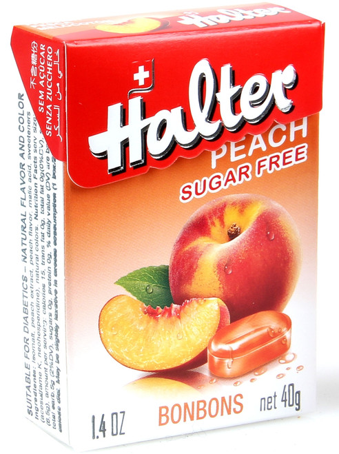 Halter Sugar Free Candy - Peach Halter Sugar Free Candy - Peach