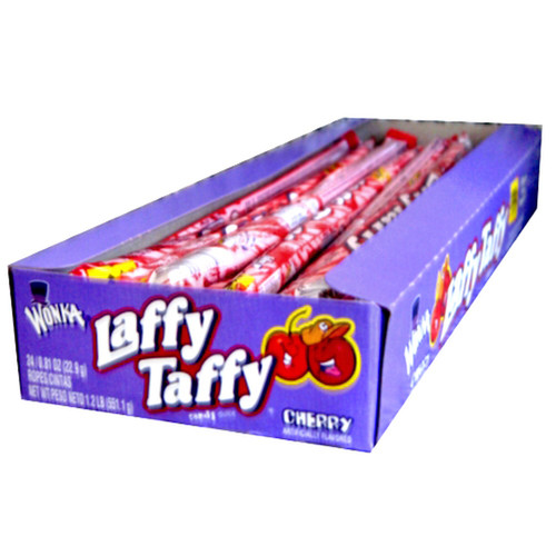 Cherry Laffy Taffy Rope - 24CT Box
