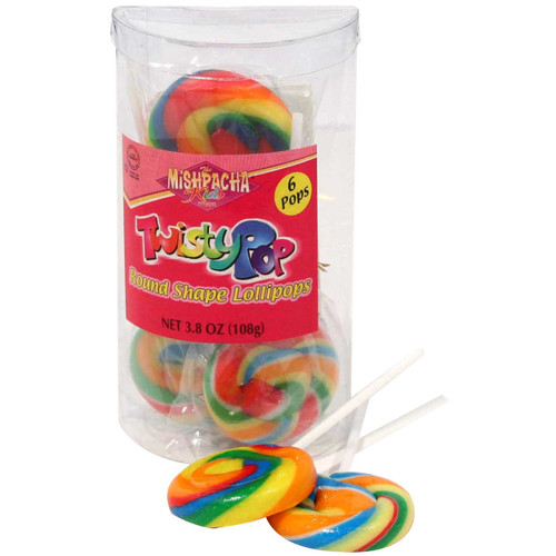 6-Pack Round Twisty Pops
