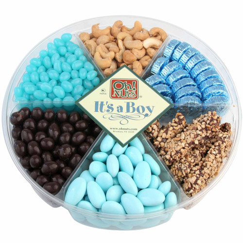 Baby Boy 6-Section Gift Tray