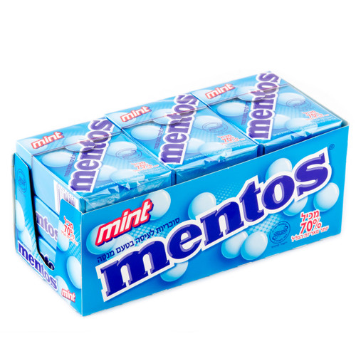 Mentos Mint Candy Box - 9CT Case Mentos Mint Candy Box - 9CT Case