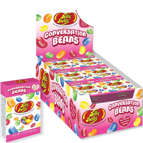 Jelly Belly Conversation Sour Jelly Beans 1.2 oz Box - 24CT Case Jelly Belly Conversation Sour Jelly Beans 1.2 oz Box - 24CT Case