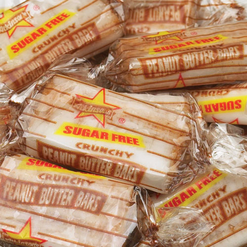 Sugar-Free Peanut Butter Candy Bars