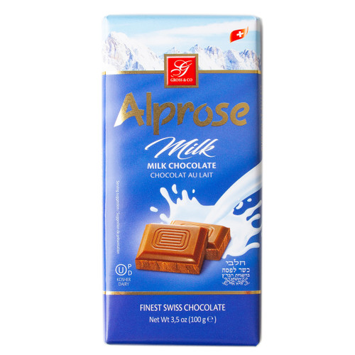 Alprose Passover Milk Chocolate Bar Alprose Passover Milk Chocolate Bar
