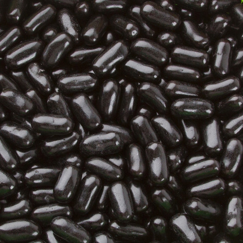 Black Candy Coated Licorice Mini's