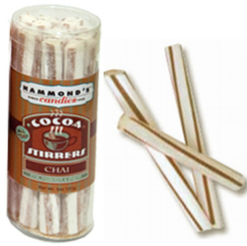 Handmade Chai Hot Cocoa Stirrer Candy Handmade Chai Hot Cocoa Stirrer Candy