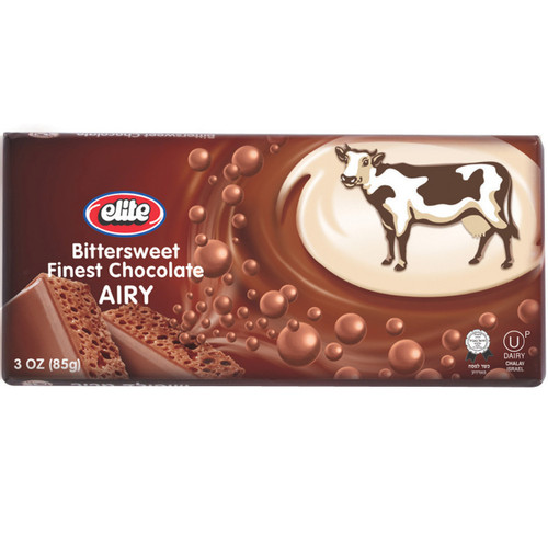 Elite Bittersweet Airy Chocolate Bar - 10CT Box