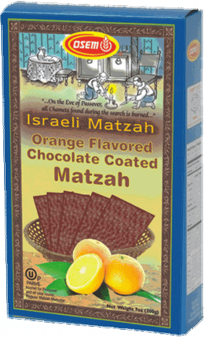Orange Flavored Chocolate Coated Matzah Orange Flavored Chocolate Coated Matzah