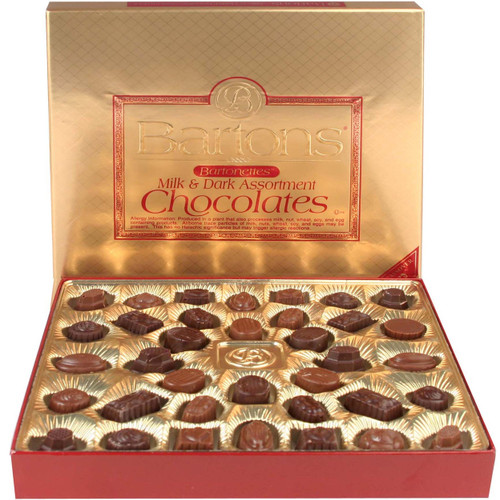 Bartons Milk & Bittersweet Chocolate Truffle Gift Box Bartons Milk & Bittersweet Chocolate Truffle Gift Box