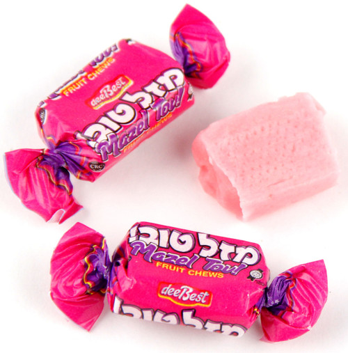 Hot Pink Mazel Tov Taffy Chews Hot Pink Mazel Tov Taffy Chews