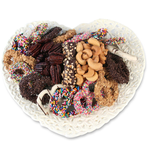 Ceramic Heart Gift Tray Ceramic Heart Gift Tray