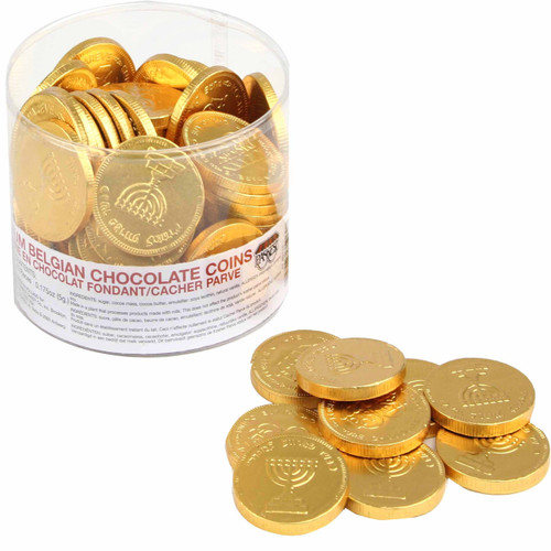 Nut-Free Dark Chocolate Coins Tub - 70 Count
