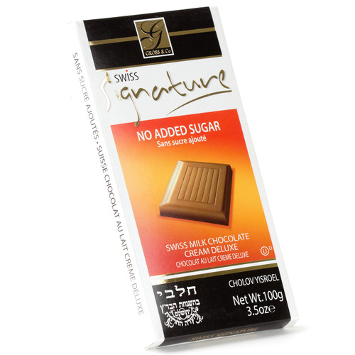 No Sugar Added Creme Deluxe Milk Chocolate Bar