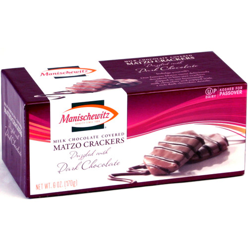 Milk Chocolate Covered Egg Matzoh Crackers