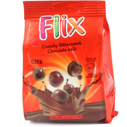 Flix Crunchy Bittersweet Chocolate Balls Flix Crunchy Bittersweet Chocolate Balls