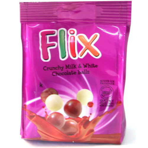 Flix Crunchy Milk Dark & White Chocolate Balls Flix Crunchy Milk Dark & White Chocolate Balls