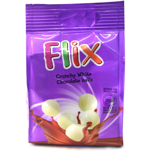 Flix Crunchy White Milk Chocolate Balls Flix Crunchy White Milk Chocolate Balls