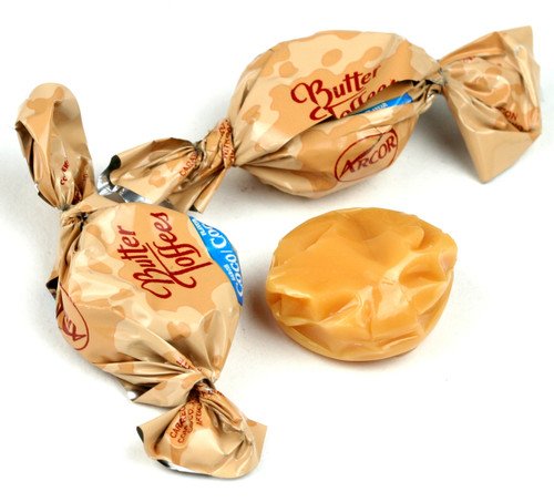 Arcor Coconut Butter Toffee Candy - 8 oz