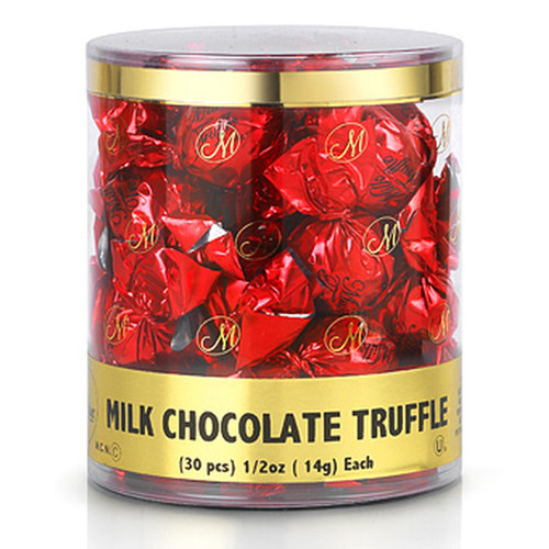 Twist Wrap Milk Chocolate Truffles - 30CT Tub
