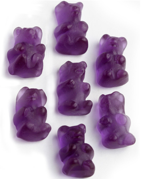 Purple Gummy Bears - Grape Purple Gummy Bears - Grape