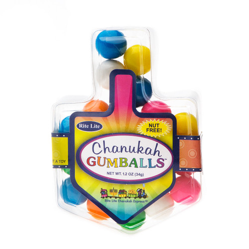 Chanukah Gumballs Filled Dreidel