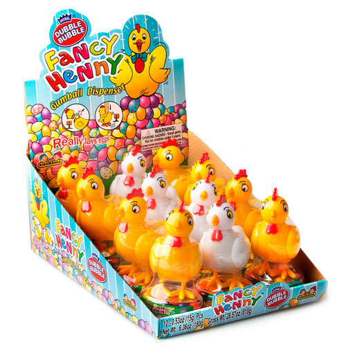 Fancy Henny Gumball Laying Chickens - 12CT Box