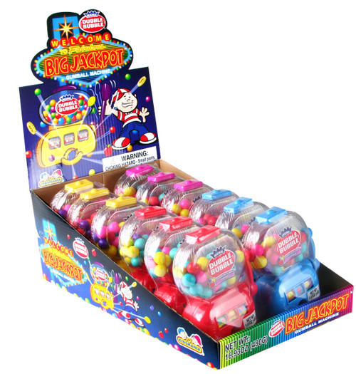 Big Jackpot Gumball Slot Machines - 12CT Box 