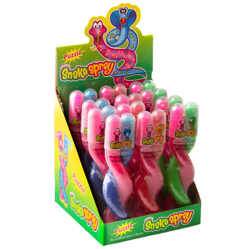 Snake Candy Spray Puzzle - 12CT Box