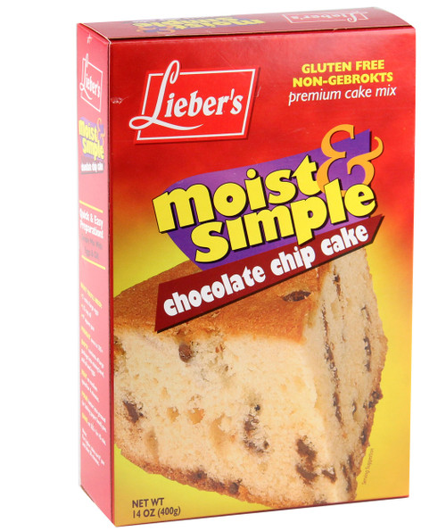 Gluten Free Chocolate Chip Cake Mix Gluten Free Chocolate Chip Cake Mix