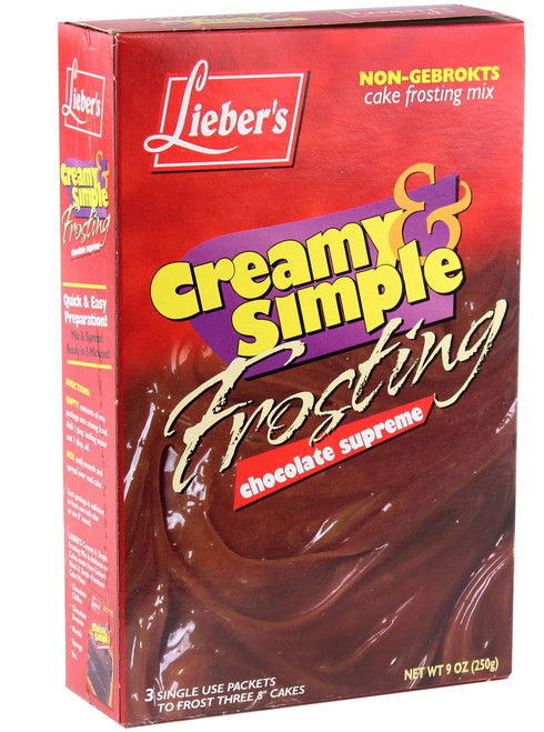 Passover Chocolate Frosting Mix
