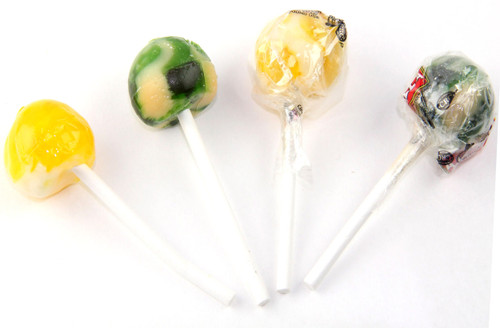 Passover Yellow & Green Ball Lollipops - 7 oz Passover Yellow & Green Ball Lollipops - 7 oz