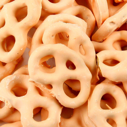 Orange Yogurt Covered Pretzels - Orange & Crème  Orange Yogurt Covered Pretzels - Orange & Crème