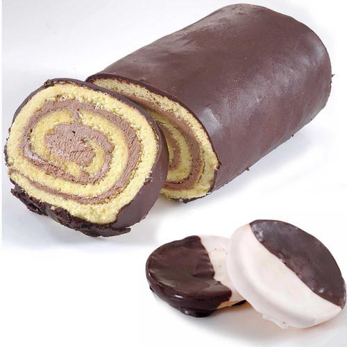 Passover Chocolate Roll Cake + Black & White Cookies COMBO