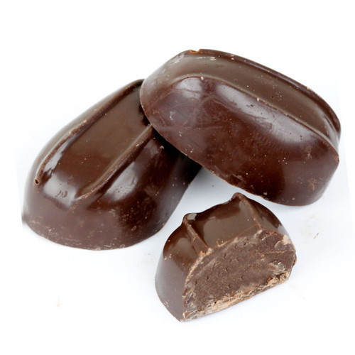 Dark Oblong Praline Chocolate Truffles - 5 LB Box 