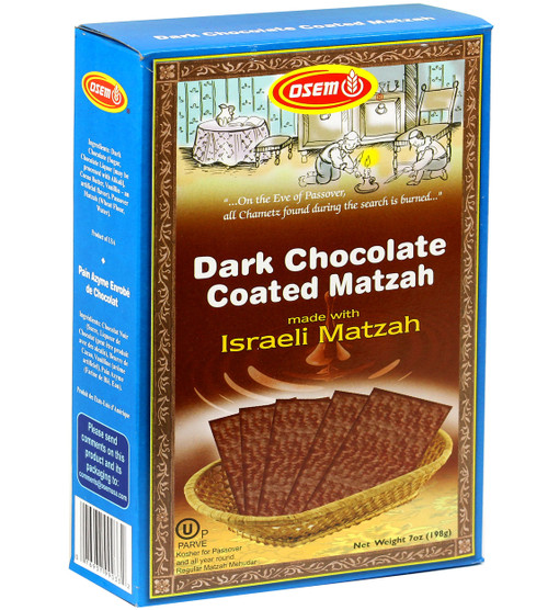 Osem Israeli Passover Chocolate Covered Matzah  Osem Israeli Passover Chocolate Covered Matzah