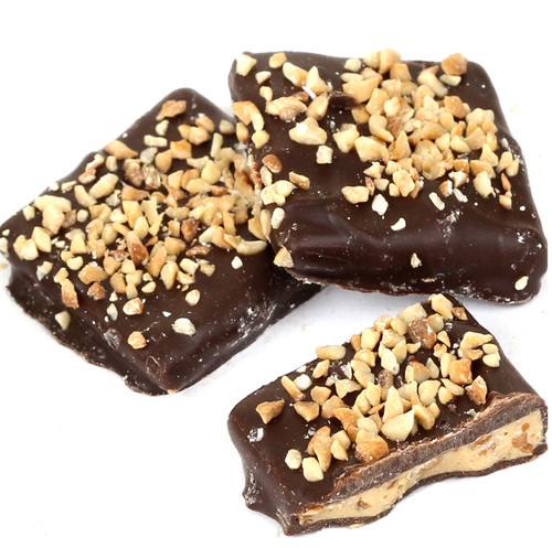 Passover Dark Chocolate Almond Crunch Bites